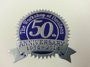 50th anniversary sticker